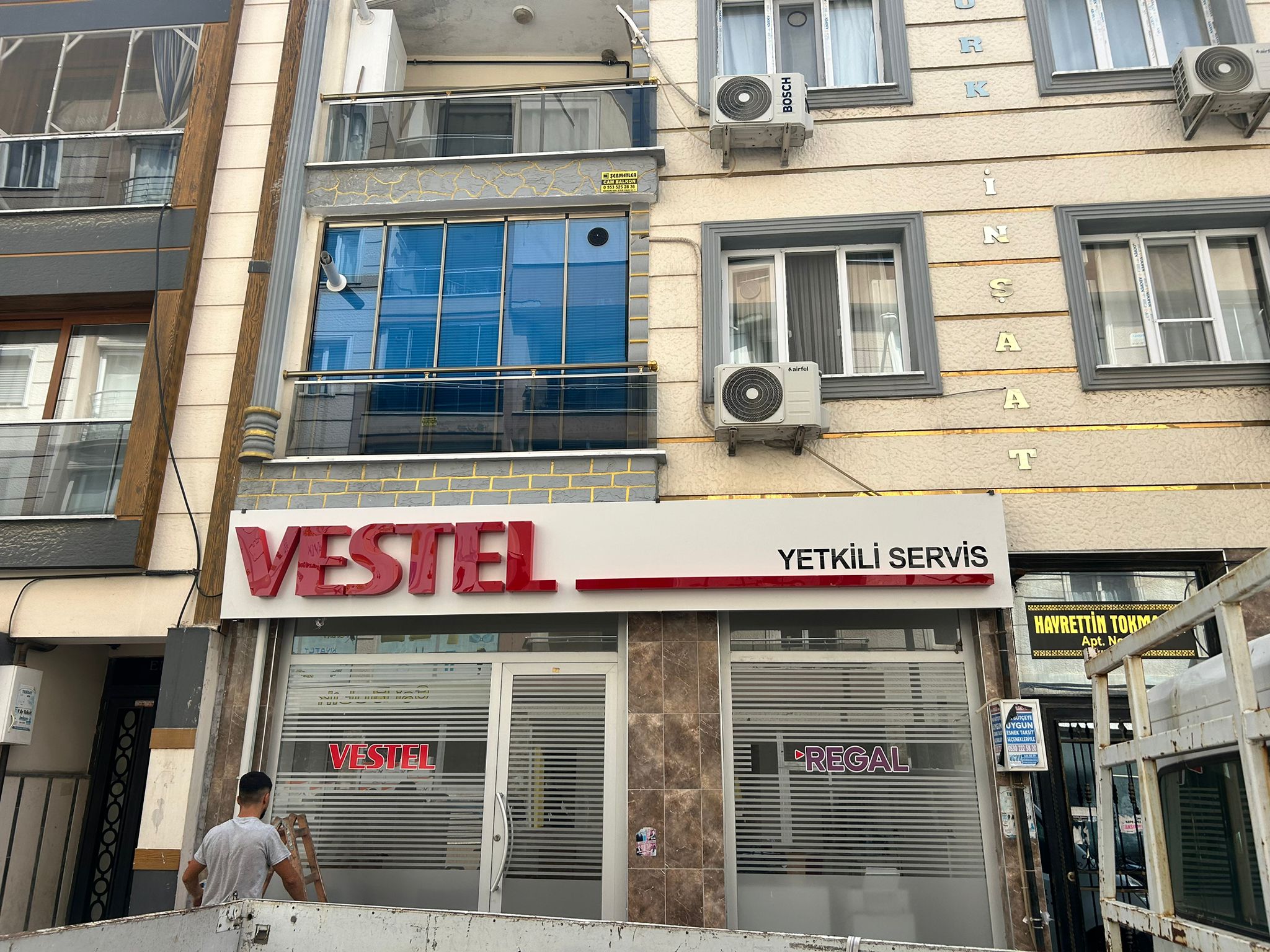 Vestel Kutu Harf Tabela Çalışması